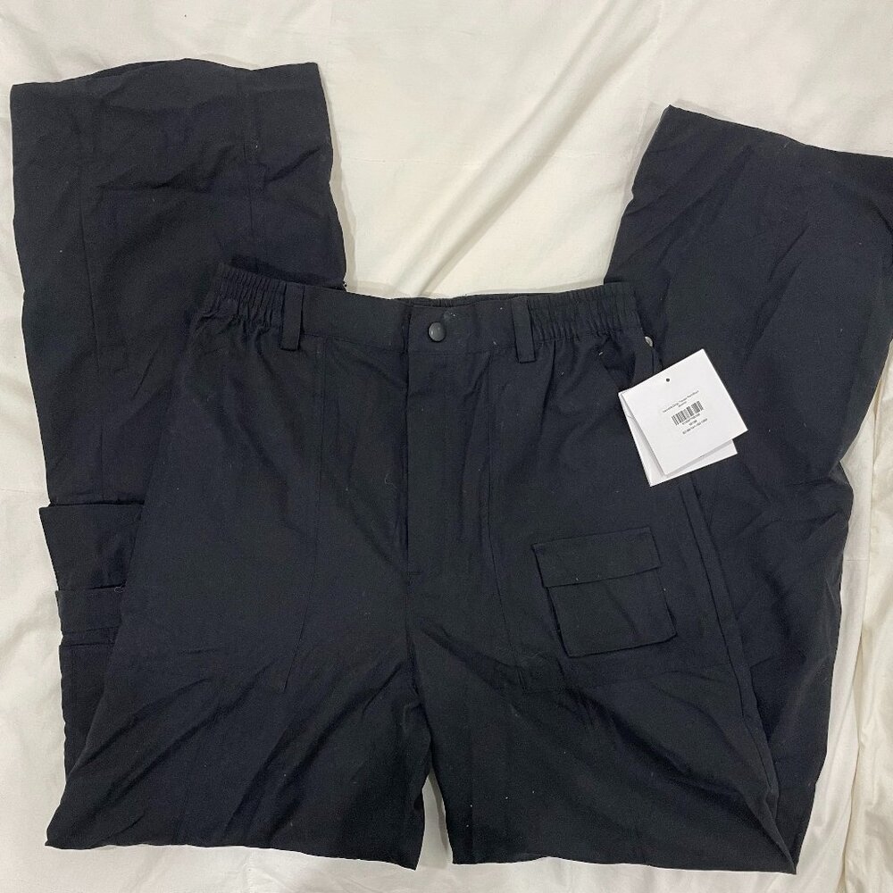 Mott 50 Gabrielle Cargo Trouser Pants, in Black Size Medium